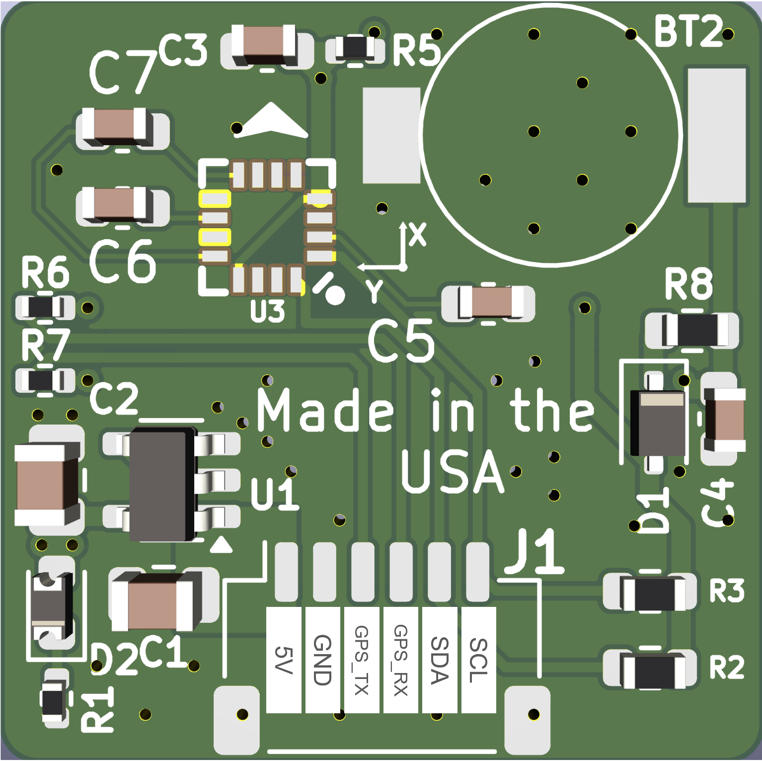 Ewing SAM-M10Q GPS Module Pinout